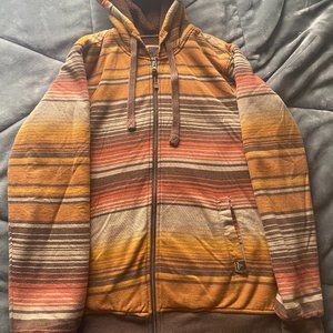 Prana Fleece Zip Up Hoodie